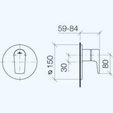 Villeroy & Boch "Subway" Einhandbatterie ohne Umstellung